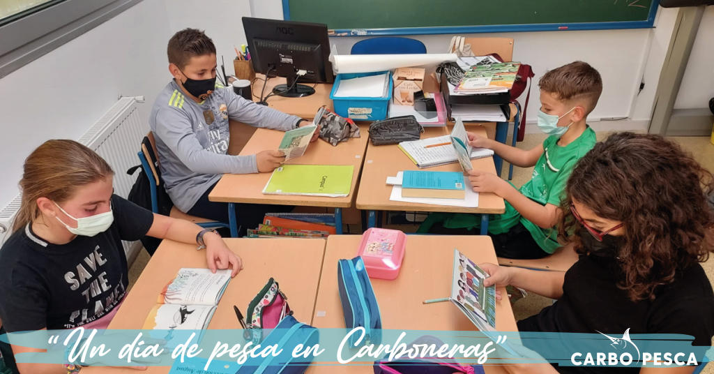 CARBOPESCA crea la campaña de promoción en centros escolares “Un día de pesca en Carboneras”